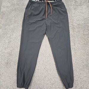 Chubbies Mens Gray Jogger Pants Size XL Elastic Waist Athleisure Streetwear‎